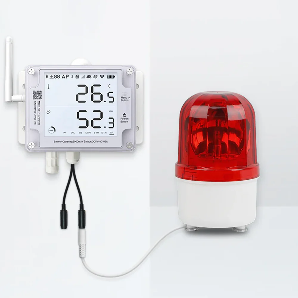 Strobe Işık ve Siren Alarmı